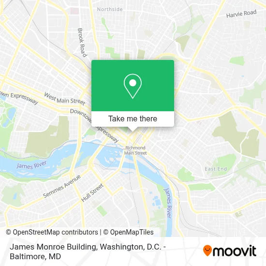 James Monroe Building map