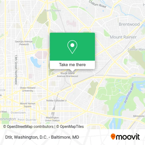 Dtlr map