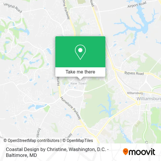 Coastal Design by Christine map