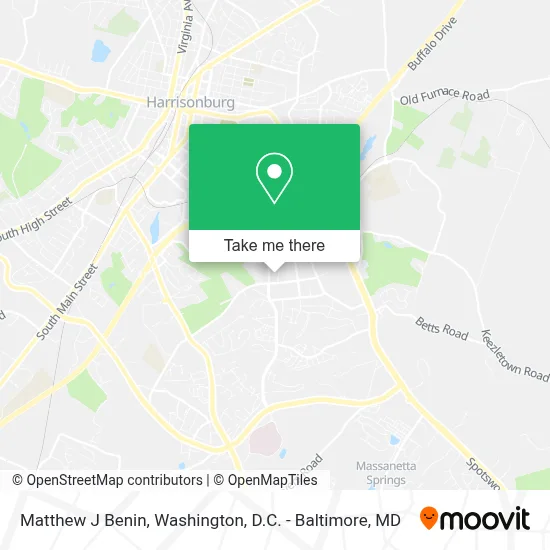 Matthew J Benin map