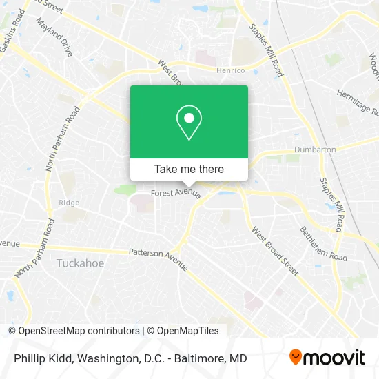 Phillip Kidd map