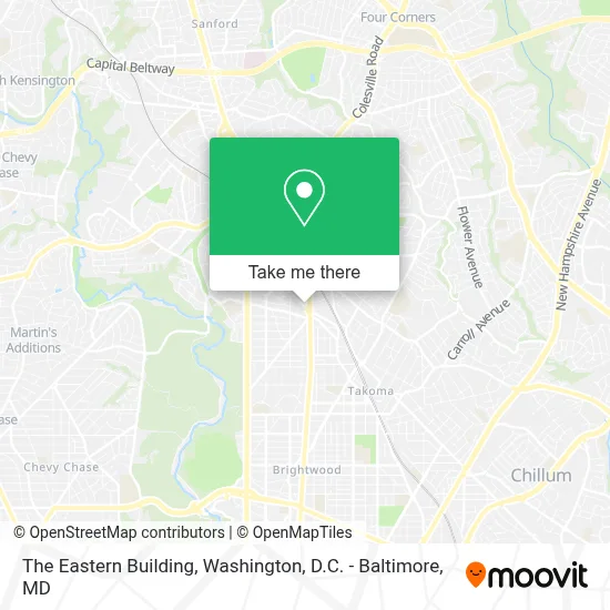 The Eastern Building map