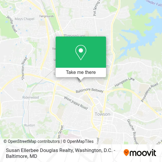Susan Ellerbee Douglas Realty map
