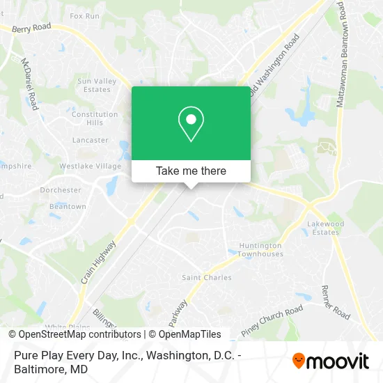 Pure Play Every Day, Inc. map