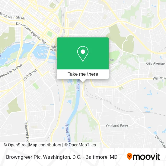 Browngreer Plc map