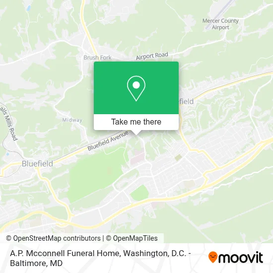 A.P. Mcconnell Funeral Home map