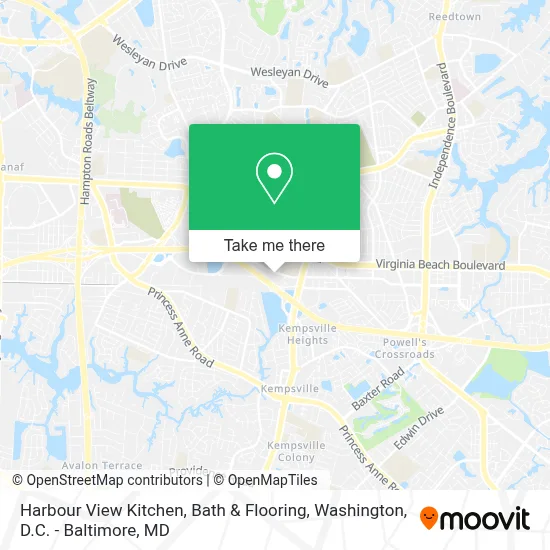 Harbour View Kitchen, Bath & Flooring map