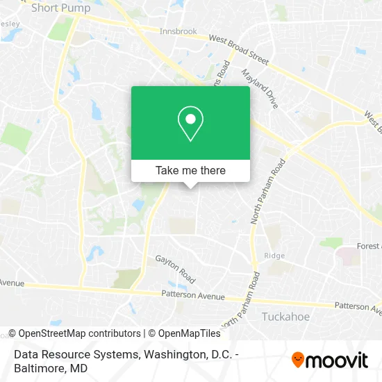 Data Resource Systems map