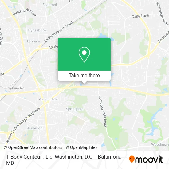 T Body Contour , Llc map