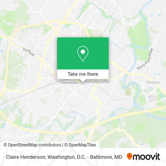 Claire Henderson map
