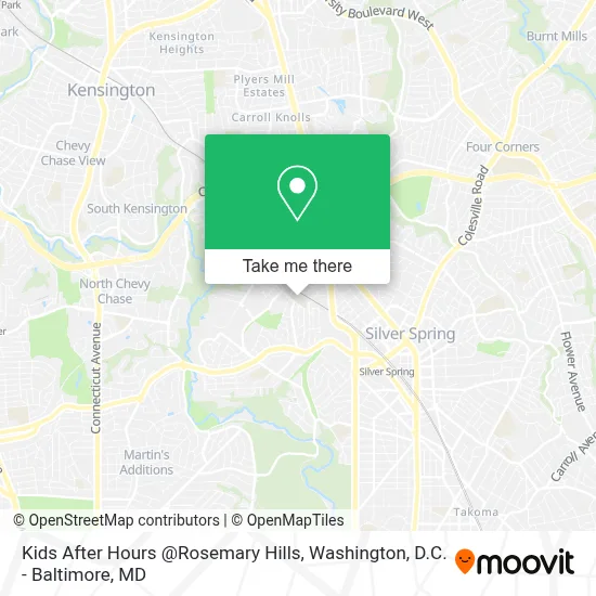 Kids After Hours @Rosemary Hills map