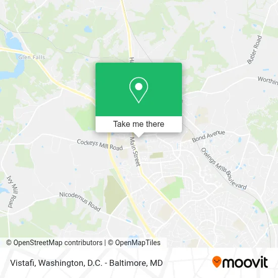 Vistafi map