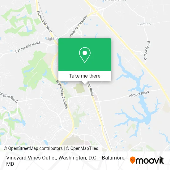 Vineyard Vines Outlet map