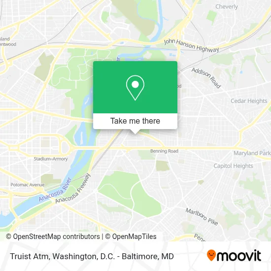Truist Atm map