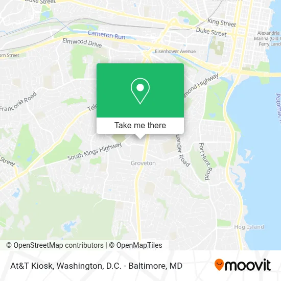 At&T Kiosk map