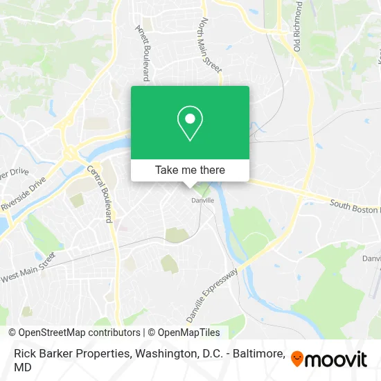 Rick Barker Properties map