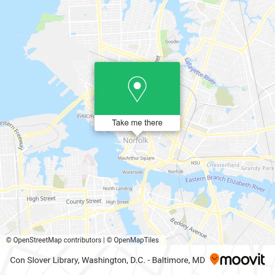 Con Slover Library map