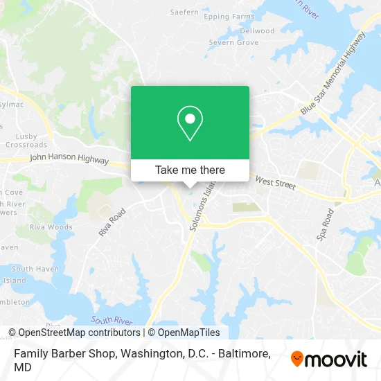 Family Barber Shop map