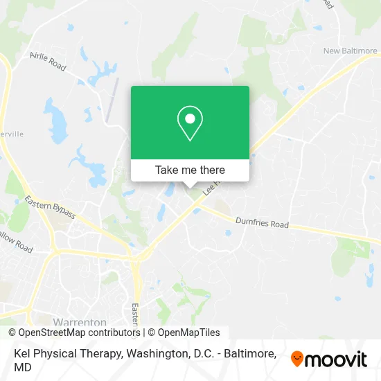 Kel Physical Therapy map