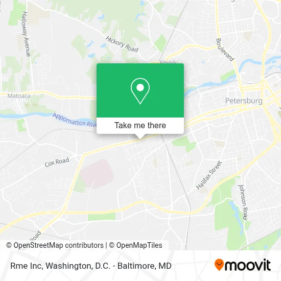 Rme Inc map