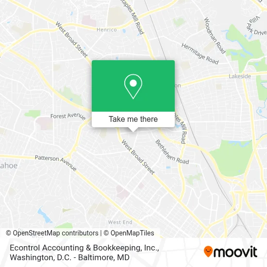 Econtrol Accounting & Bookkeeping, Inc. map