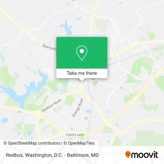 Redbox map