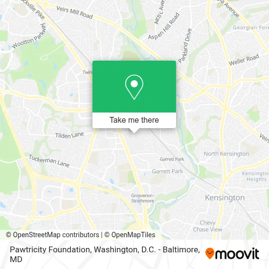 Pawtricity Foundation map