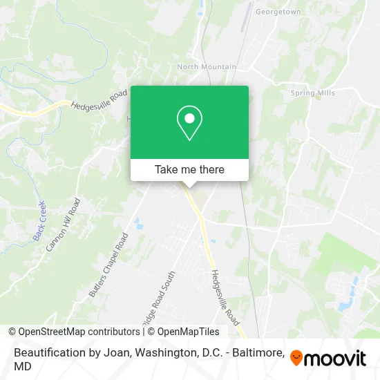Beautification by Joan map
