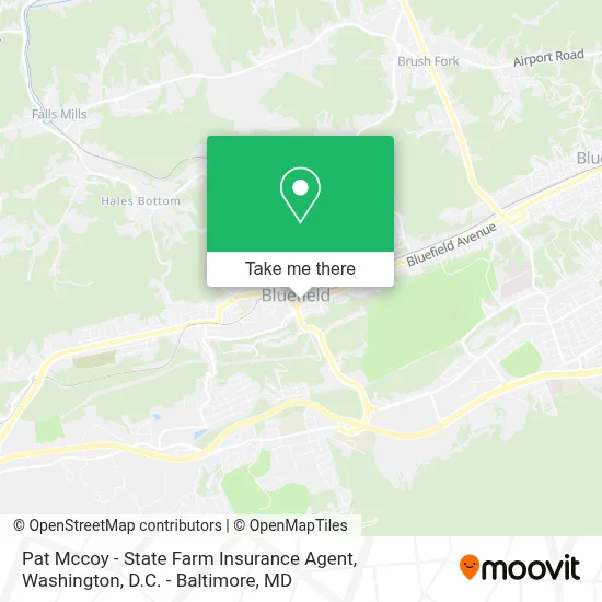 Pat Mccoy - State Farm Insurance Agent map