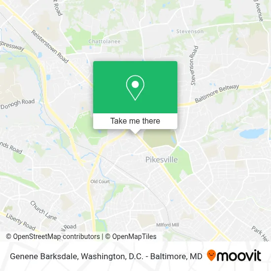 Genene Barksdale map