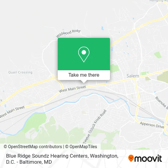 Blue Ridge Soundz Hearing Centers map