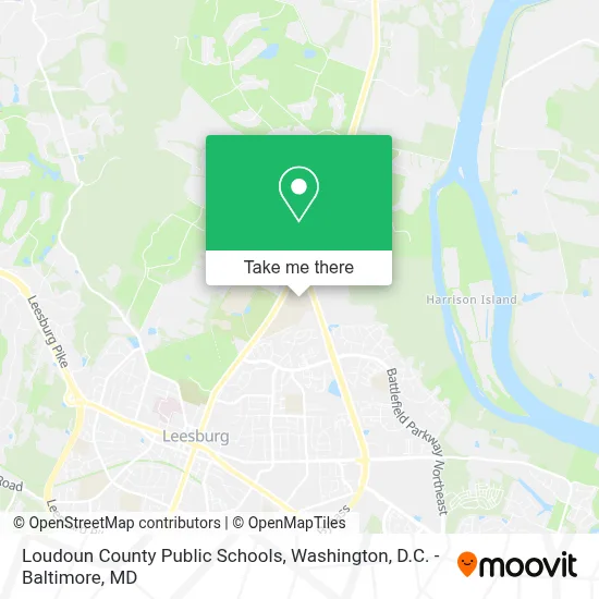 Loudoun County Public Schools map