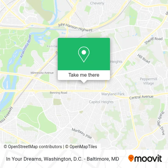 In Your Dreams map
