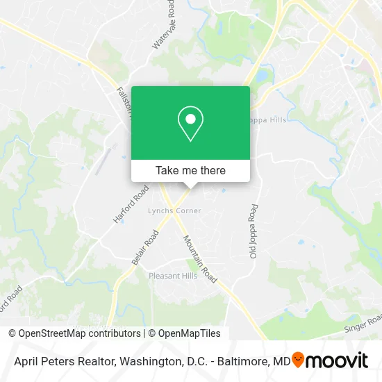 April Peters Realtor map