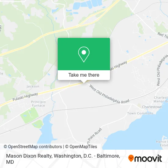 Mason Dixon Realty map