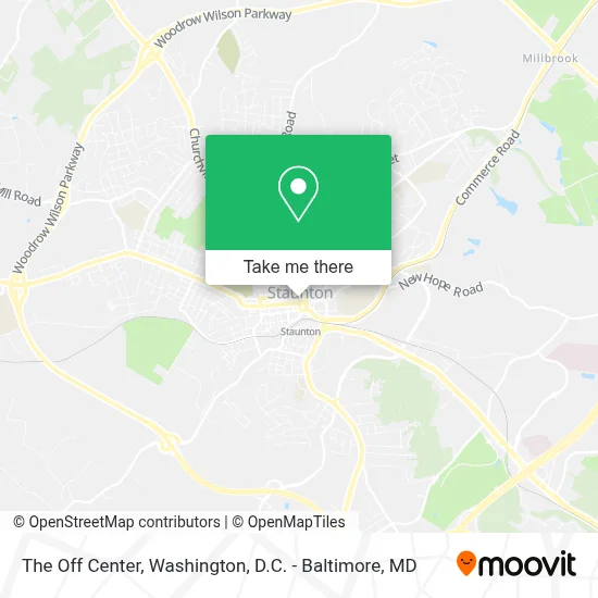 The Off Center map
