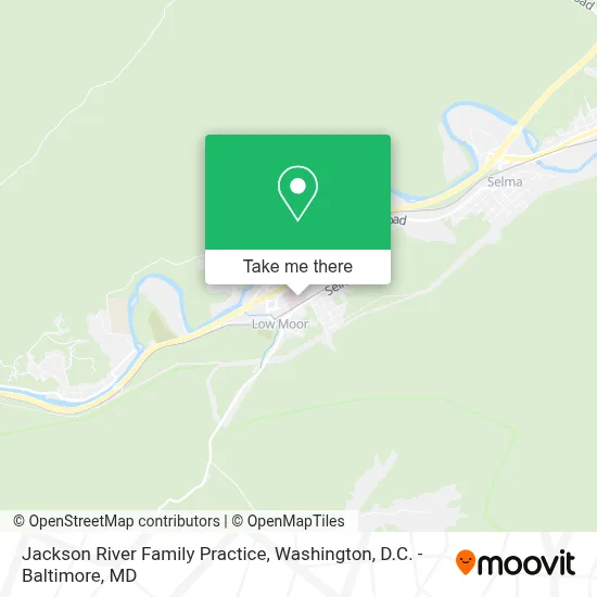 Jackson River Family Practice map
