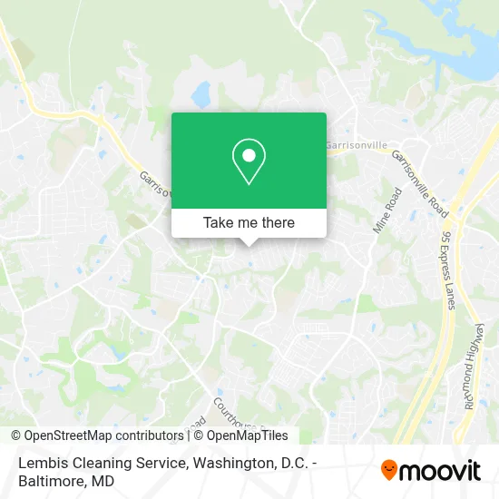 Lembis Cleaning Service map