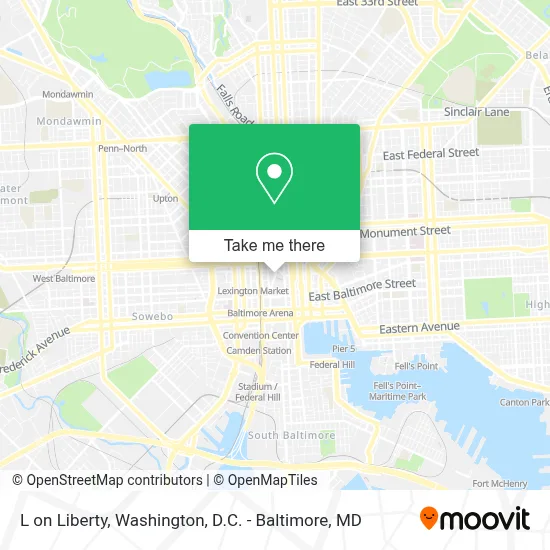 L on Liberty map