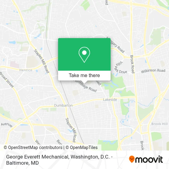George Everett Mechanical map