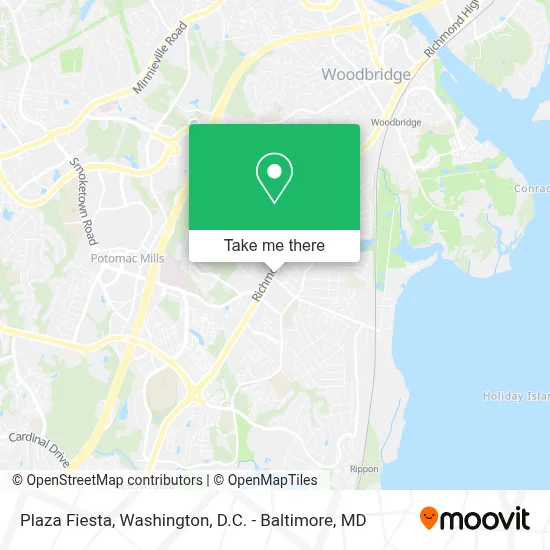 Plaza Fiesta map