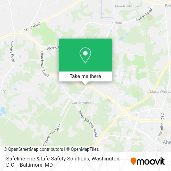 Safeline Fire & Life Safety Solutions map