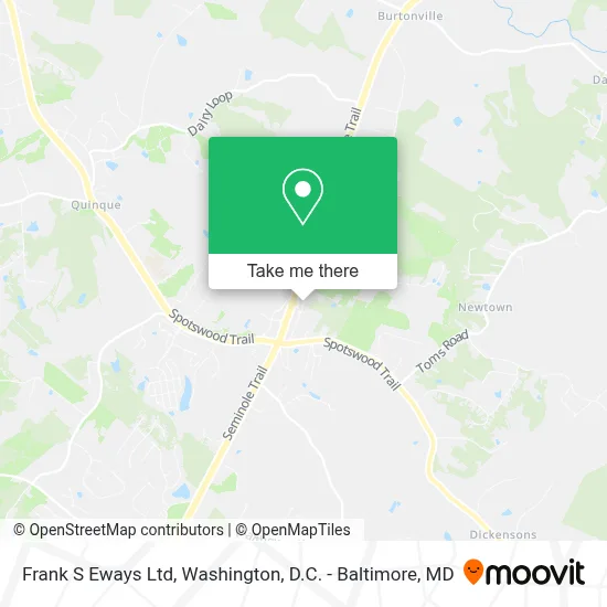 Frank S Eways Ltd map