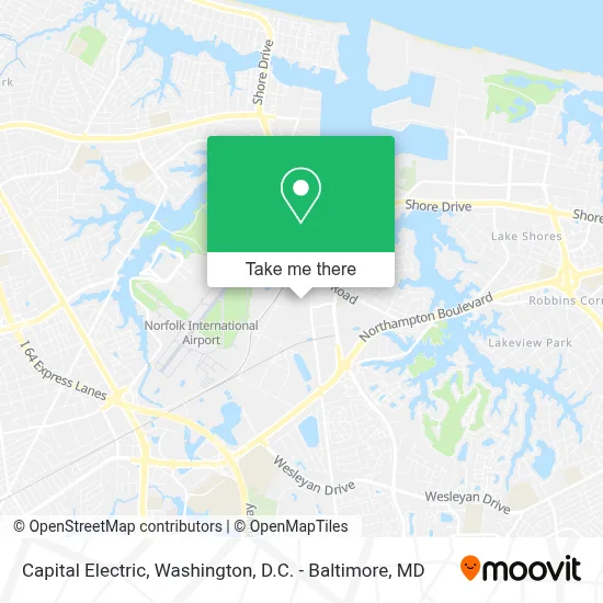 Capital Electric map