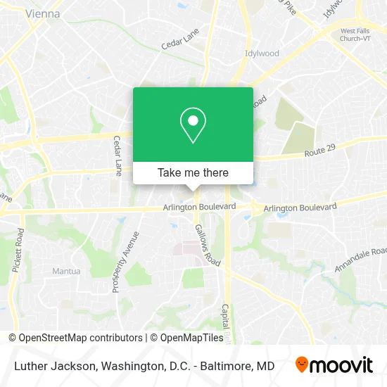Luther Jackson map