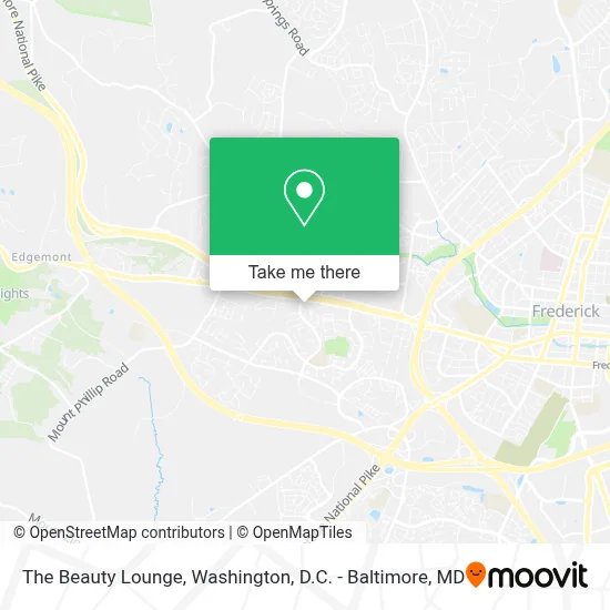 The Beauty Lounge map