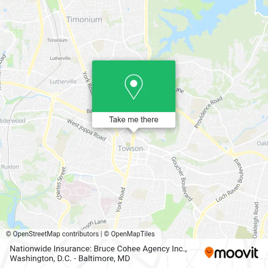 Nationwide Insurance: Bruce Cohee Agency Inc. map