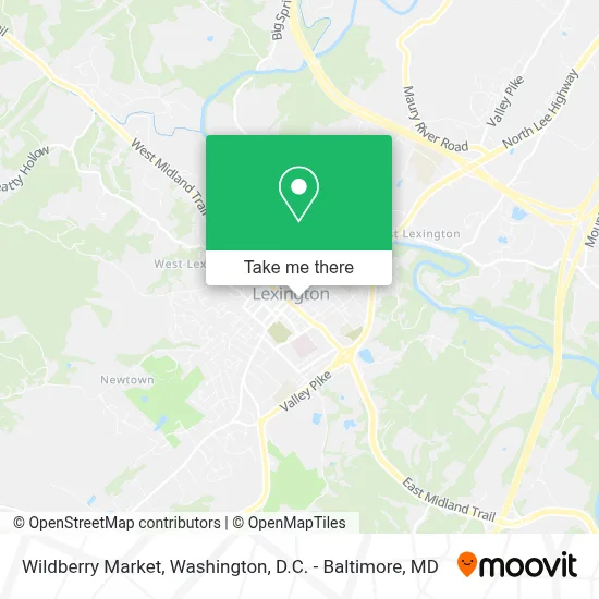 Wildberry Market map