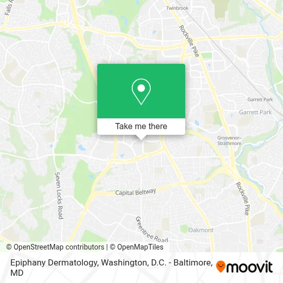 Epiphany Dermatology map