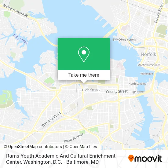Rams Youth Academic And Cultural Enrichment Center map